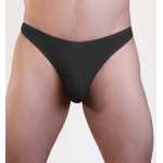MENS BLACK LYCRA G-STRING S/M